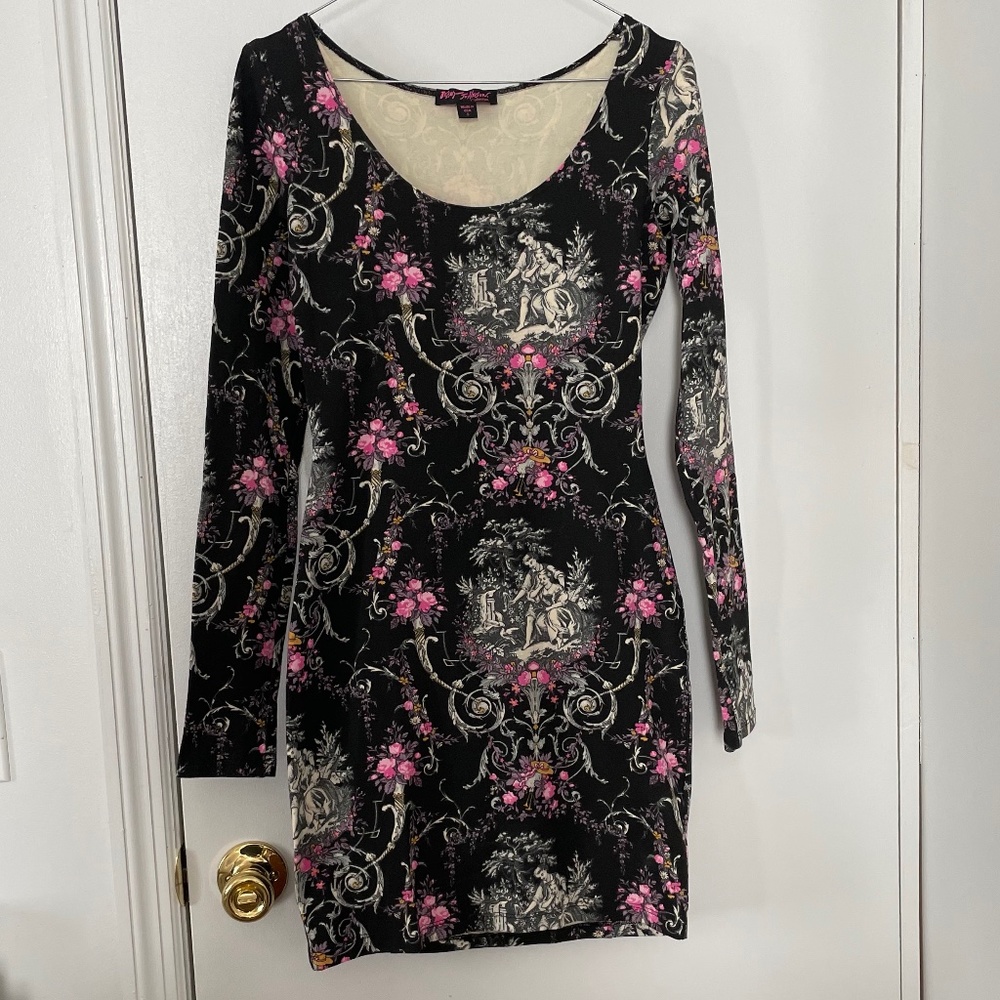 Rare BETSY JOHNSON Vintage Dress EUC